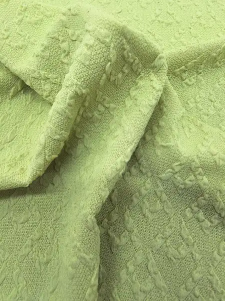 KWA90341 jacquard knitted fabric with fine stitches, crinkled fabric KWA90341 jacquard knitted fabric with fine stitches, crinkled fabric